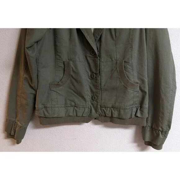 Women's NIKE Sportswear Jacket Terry Lined w/ Metal Sneaker Rainbow Charm Small - Picture 5 of 16